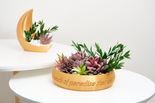 Ring-Shaped Planter | Modern 3D Printed Pot...